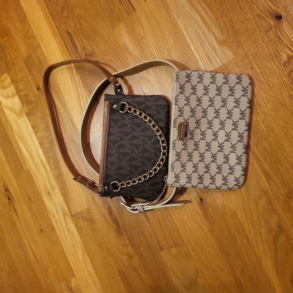 TWO - MICHAEL KORS MK Logo Belt Bag Waist Pouch Fanny Pack